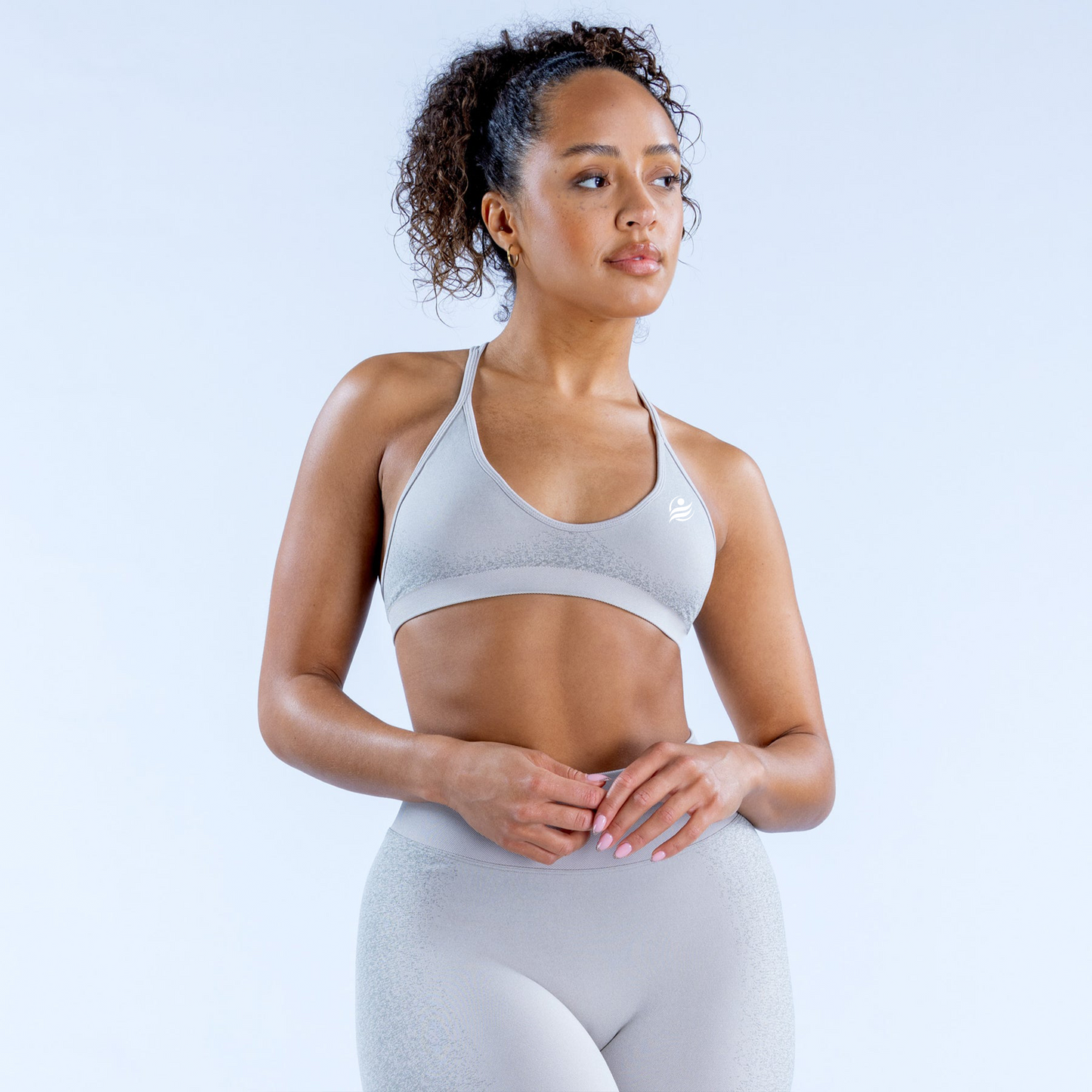 Seamless Pulse Top - Soft Slate