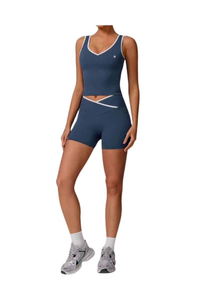 Women’s Ignite Set Shorts - Navy Blue