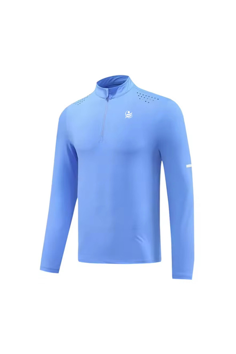 Men’s Quick Dry Quarter-Zip - Blue