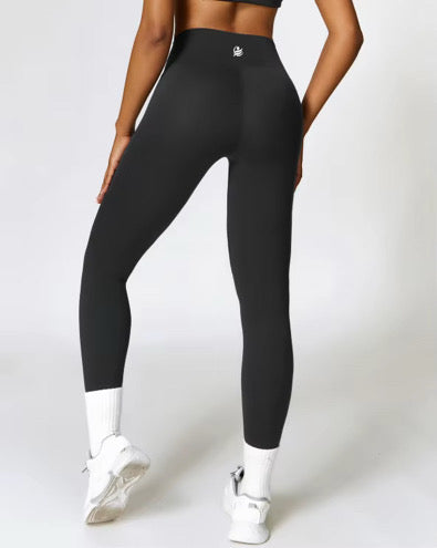 FTL Long Sleeve Yoga Set - Black