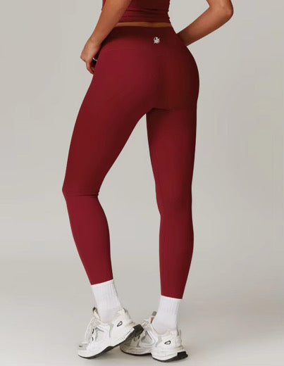 FTL Long Sleeve Yoga Set - Ancora Red