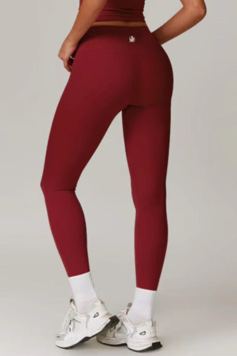 FTL Long Sleeve Yoga Set - Ancora Red
