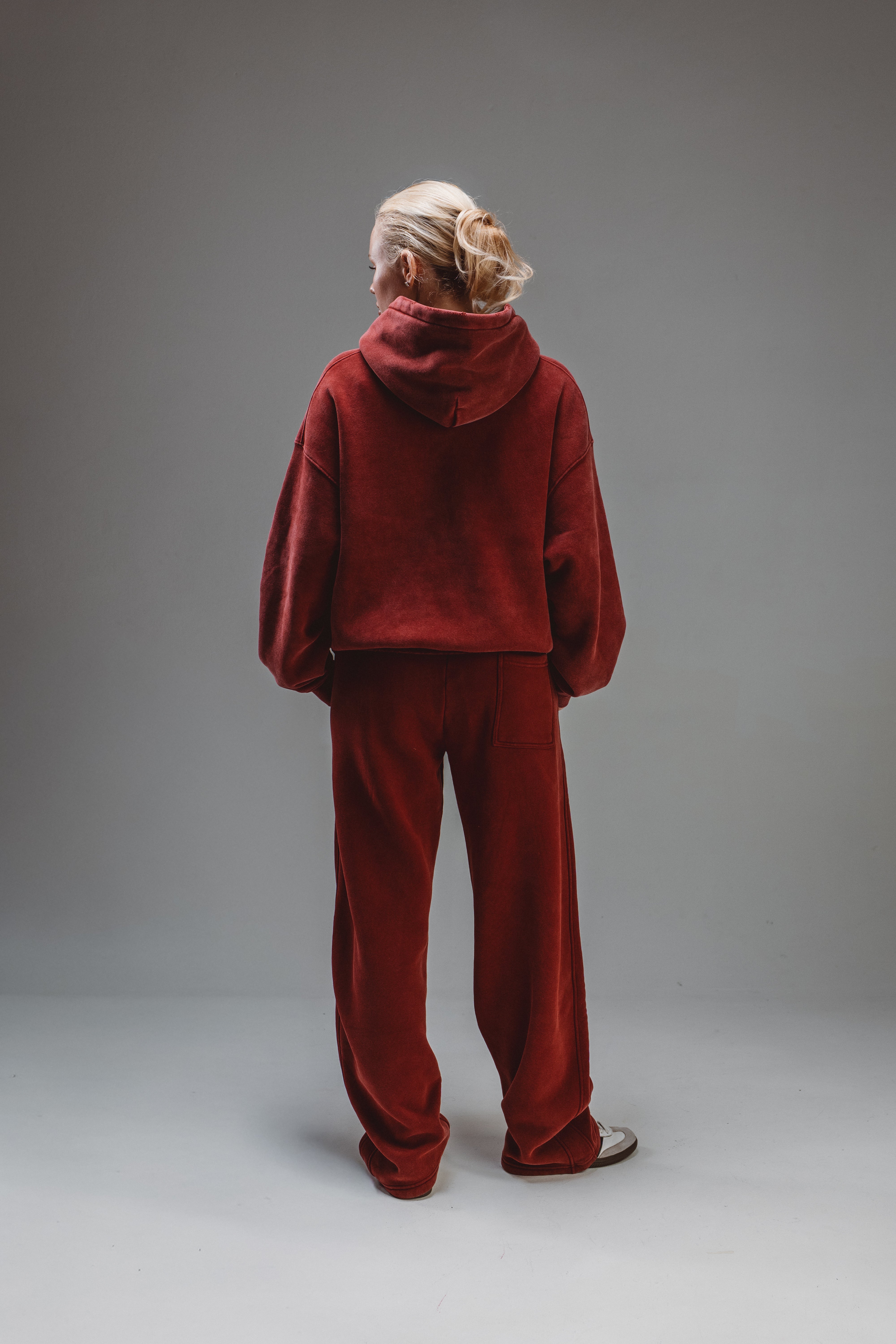Women's OFF Days Red Sweatsuit