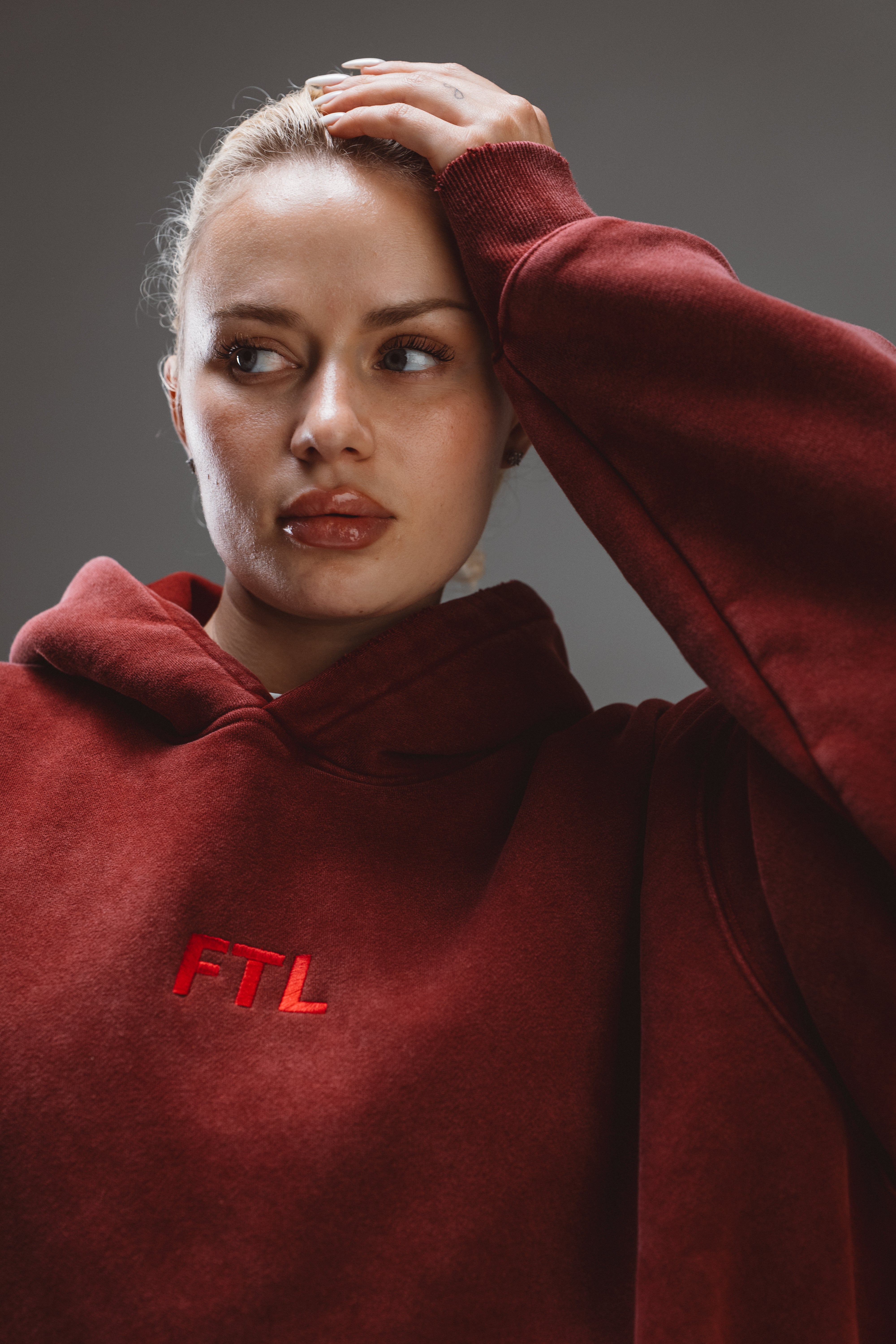 Women's OFF Days Red Sweatsuit