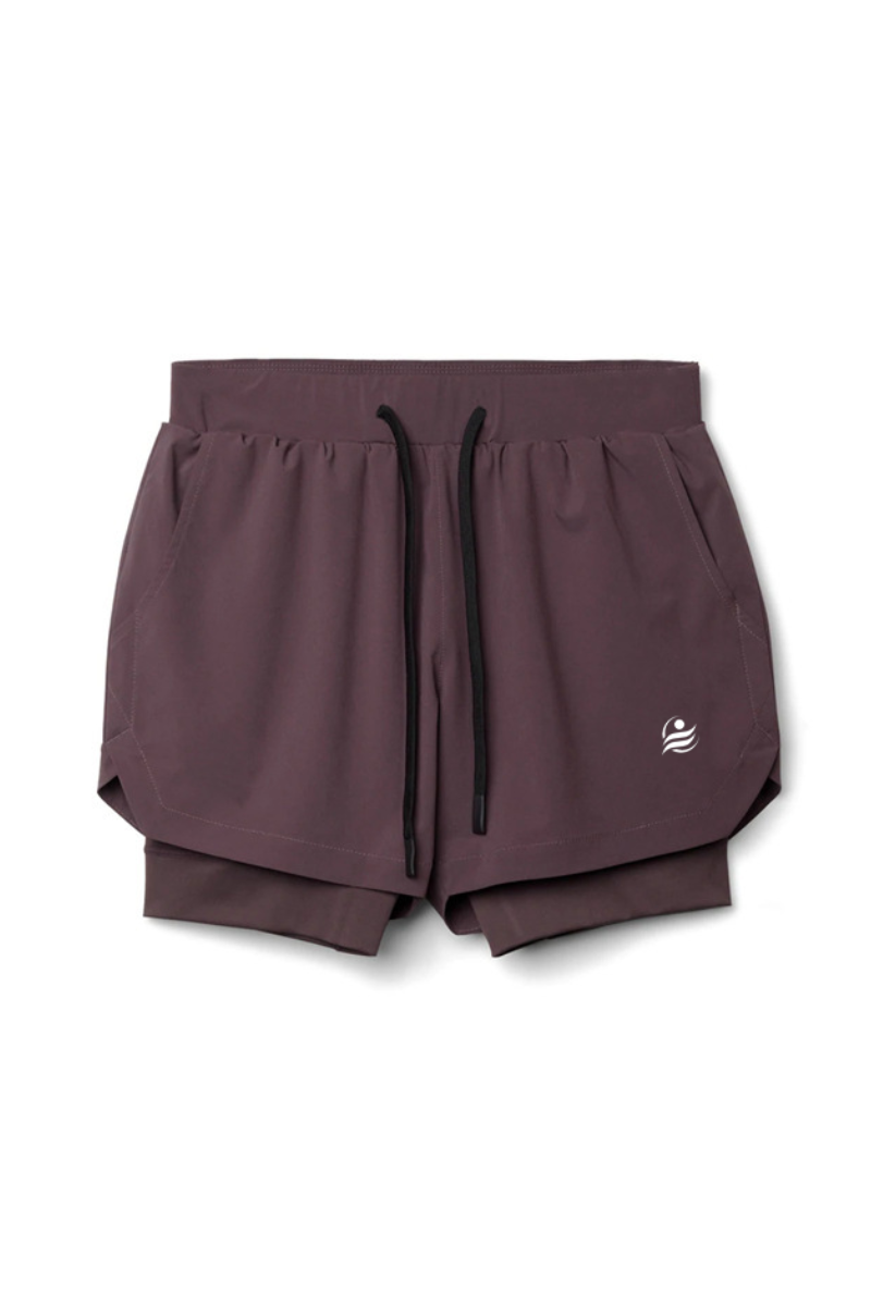 In-Form Shorts - Wine Red