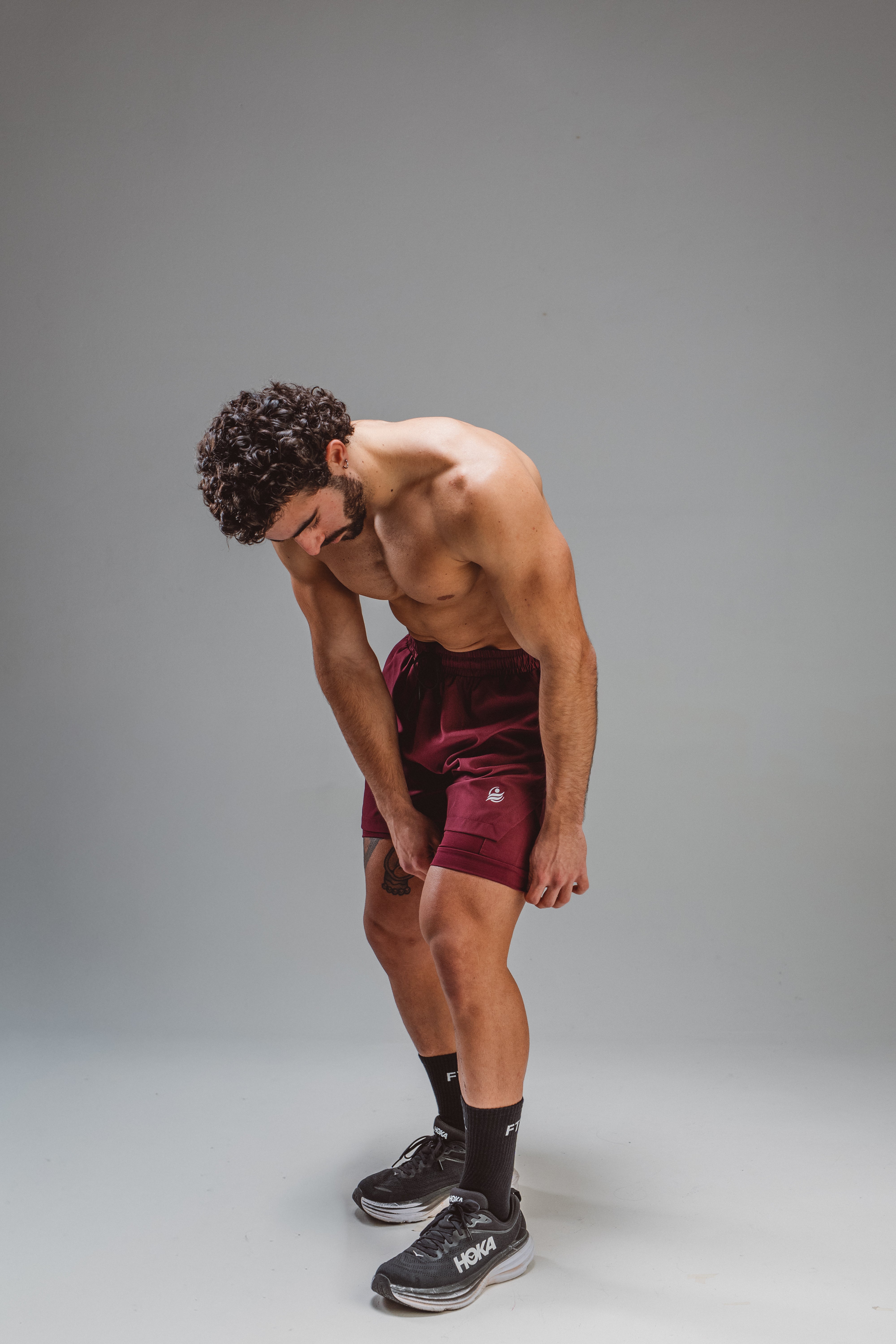 In-Form Shorts - Wine Red