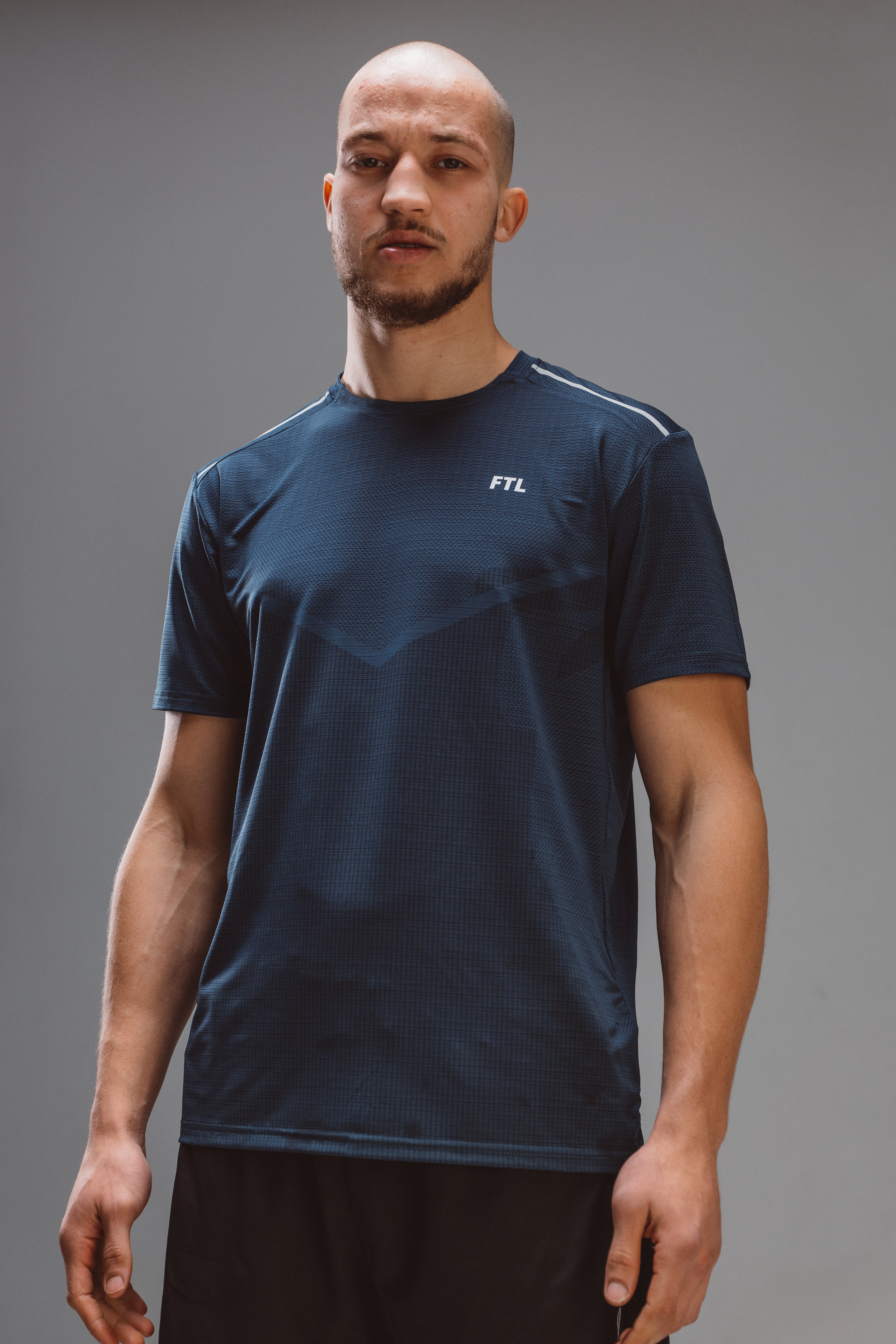 Men’s everyday compression fit t-shirt - Navy Blue