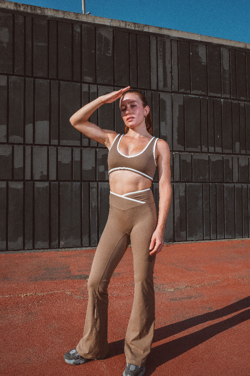 Women's Ignite Pants Set - Tan