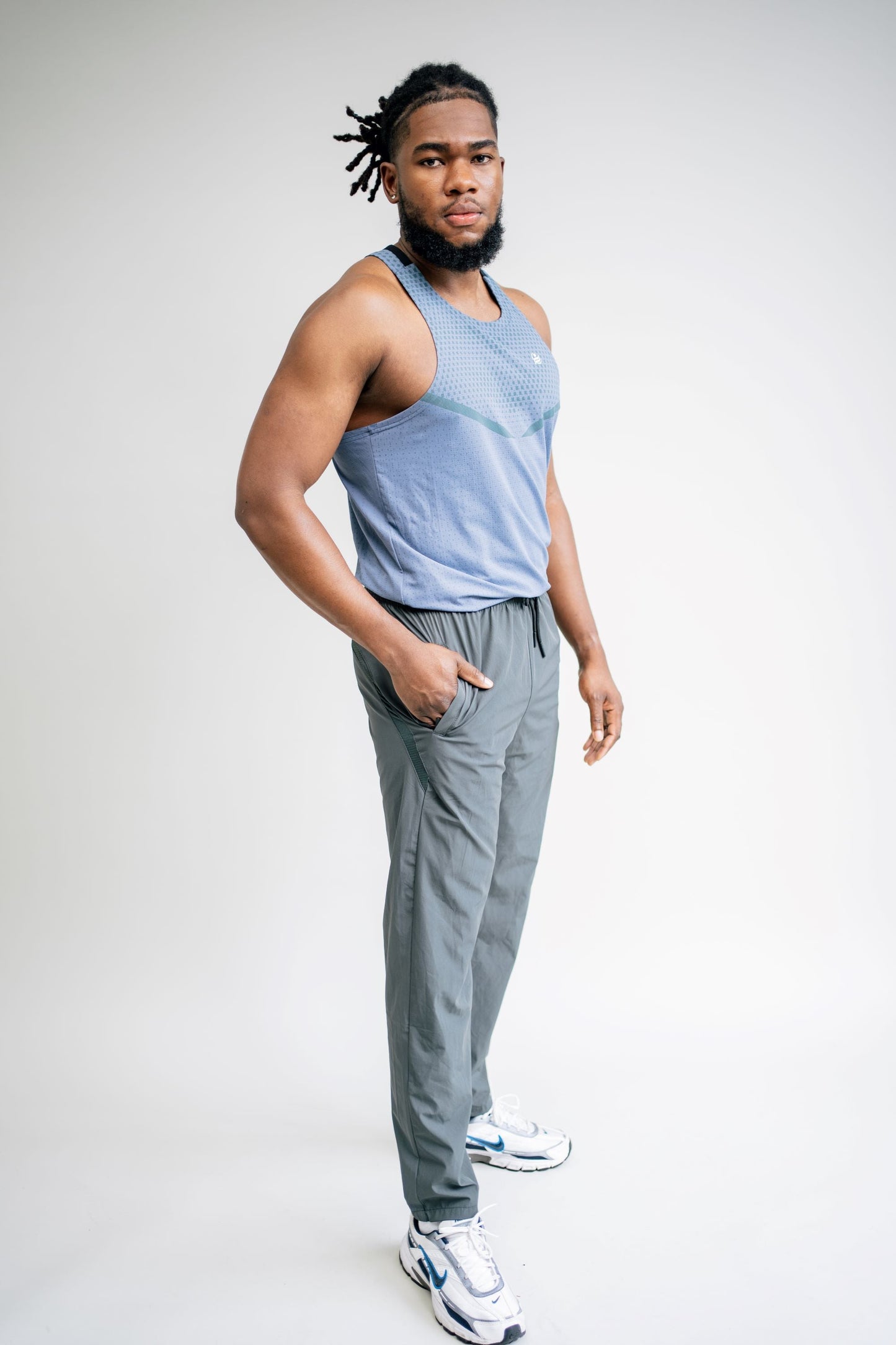 Active Wear Jogger Training Pants - Iron Gray