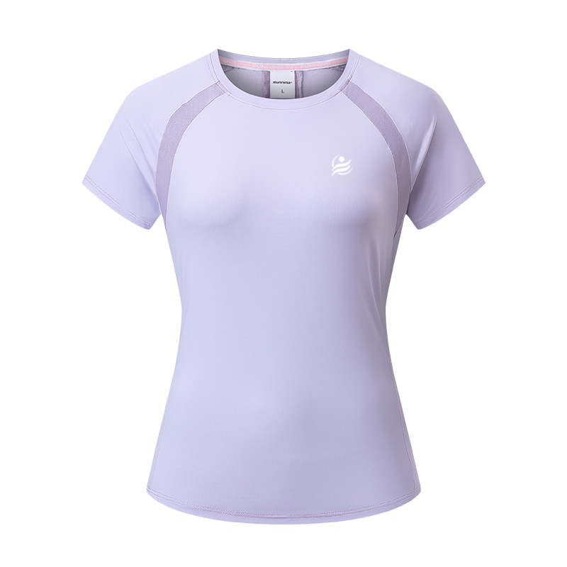 Women’s slim fit quick dry training shirt - Purple