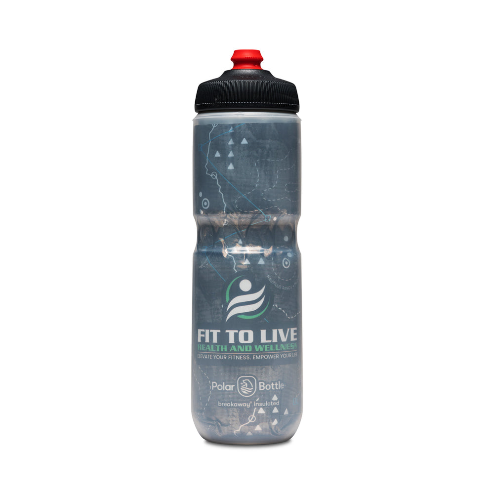 FTL Insulated Water Bottle - Obsidian Strength(Black)