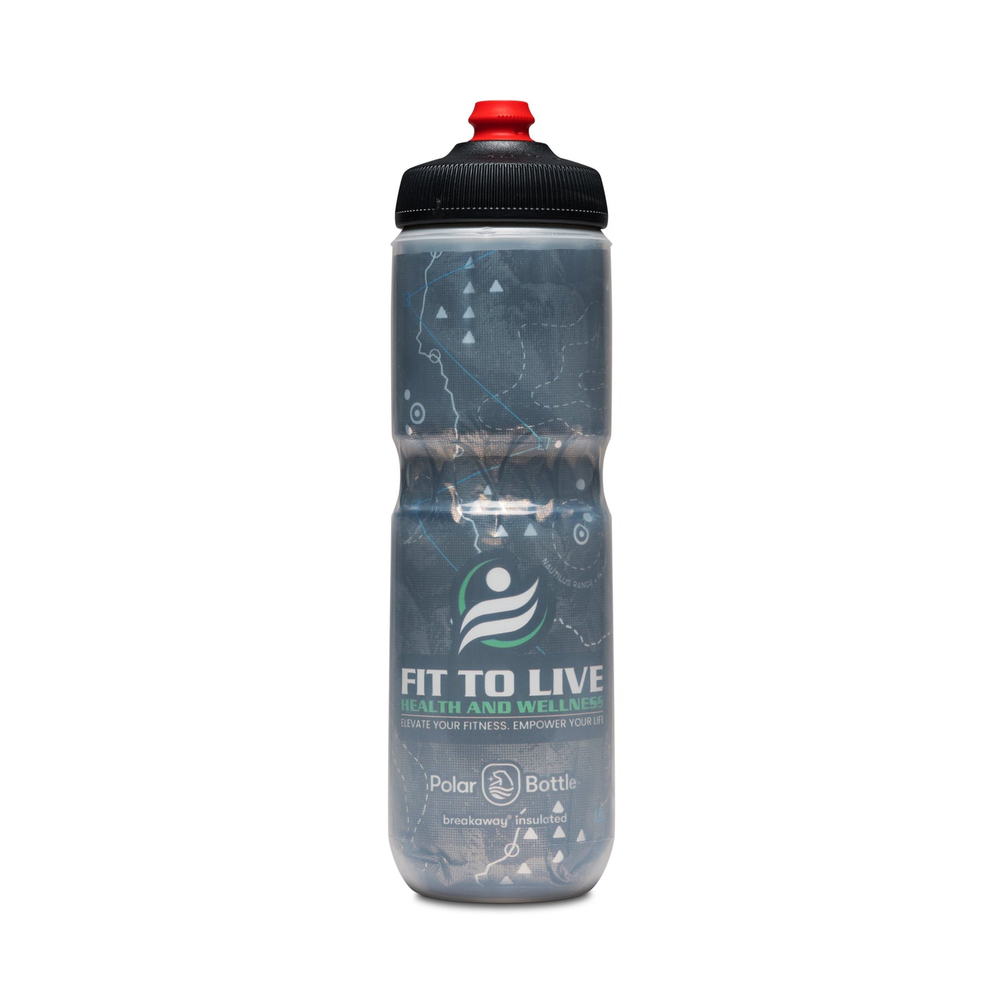 FTL Insulated Water Bottle - Obsidian Strength(Black)
