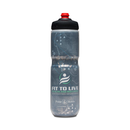 FTL Insulated Water Bottle - Obsidian Strength(Black)