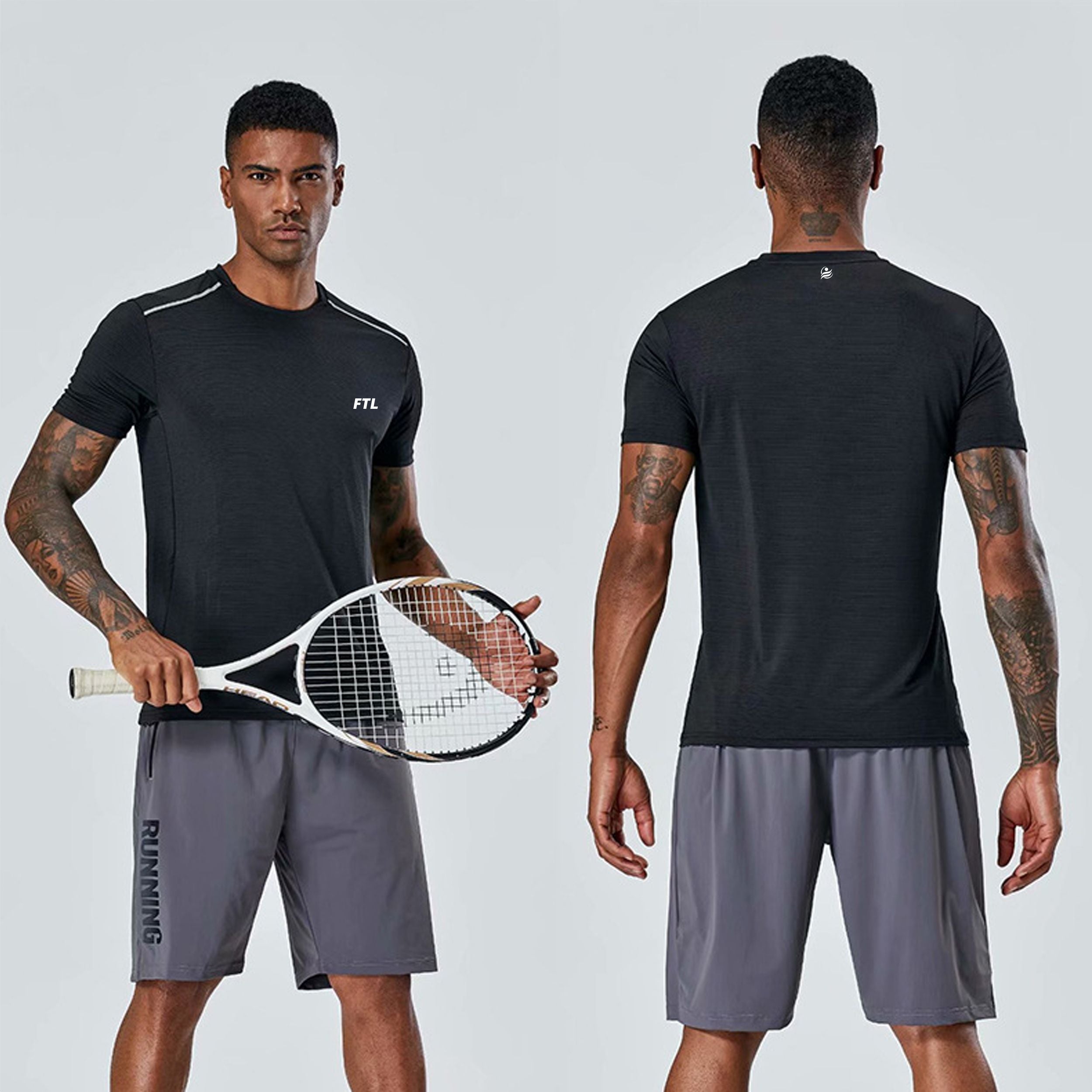 Men’s everyday compression fit t-shirt - Black