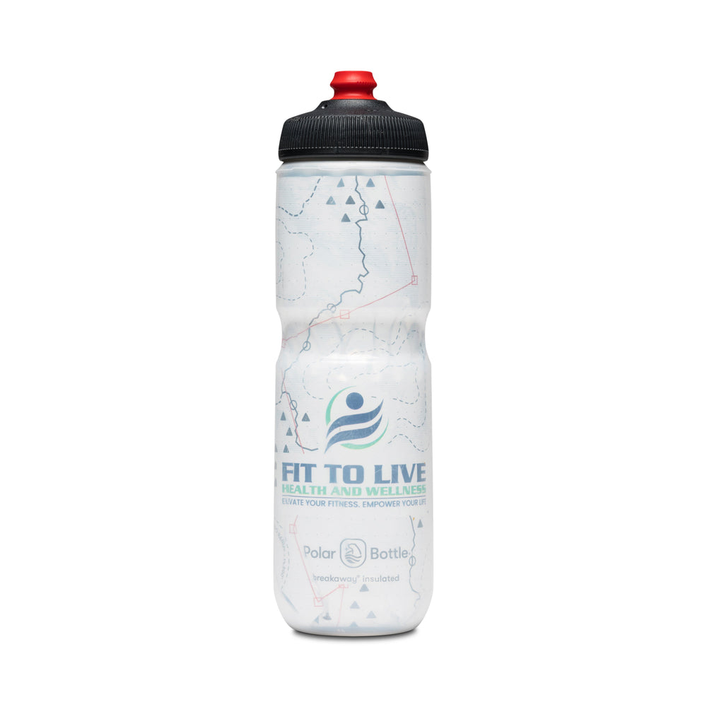 FTL Insulated Water Bottle - White Rock Endurance (White)