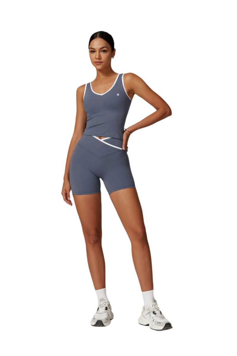 Women’s Ignite Set Shorts - Gray Blue