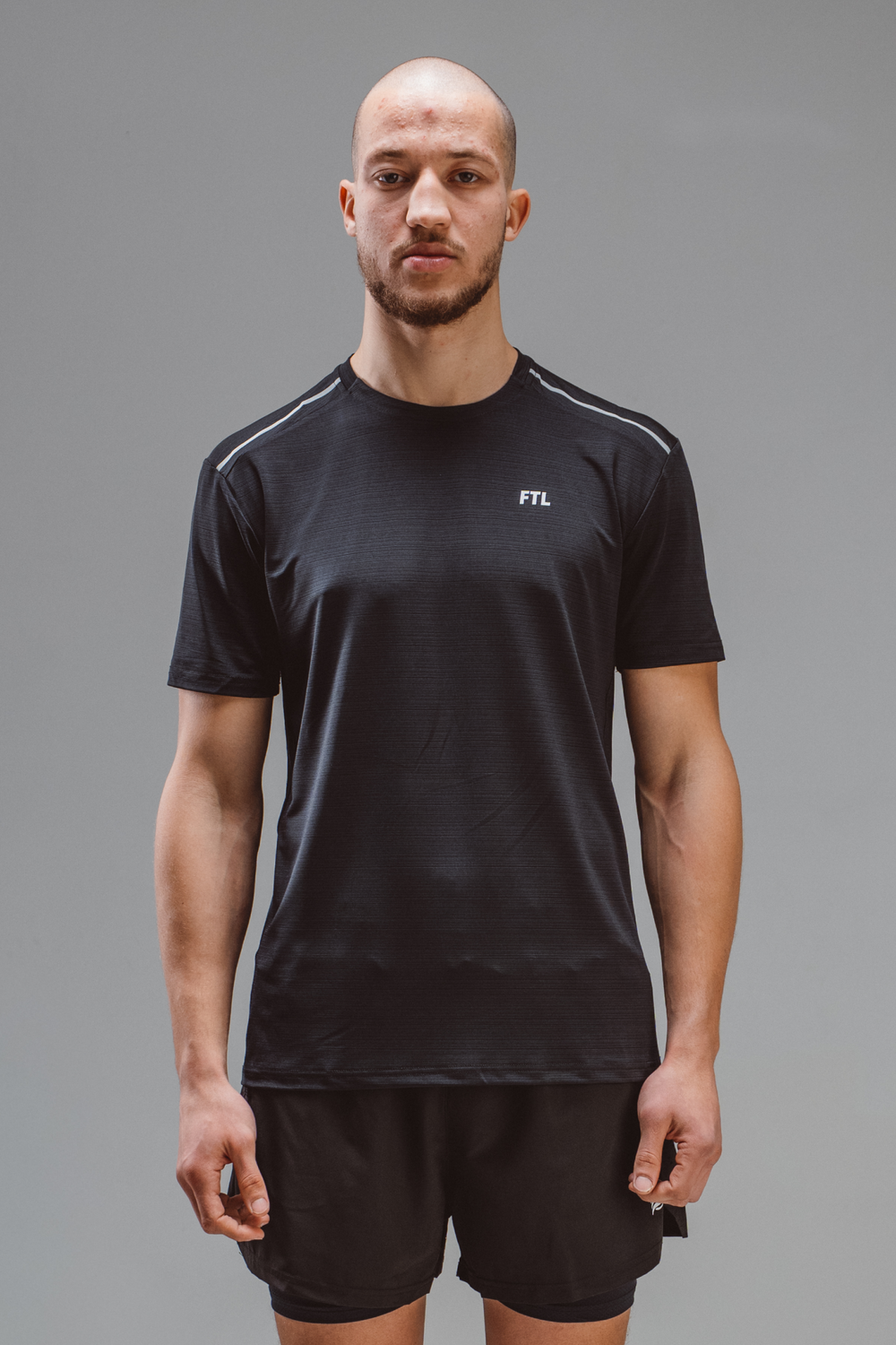 Men’s everyday compression fit t-shirt - Black