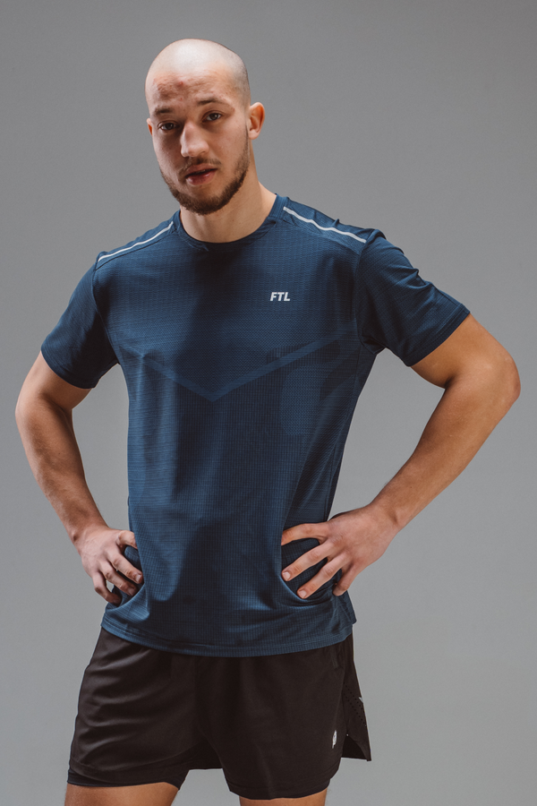 Men’s everyday compression fit t-shirt - Navy Blue