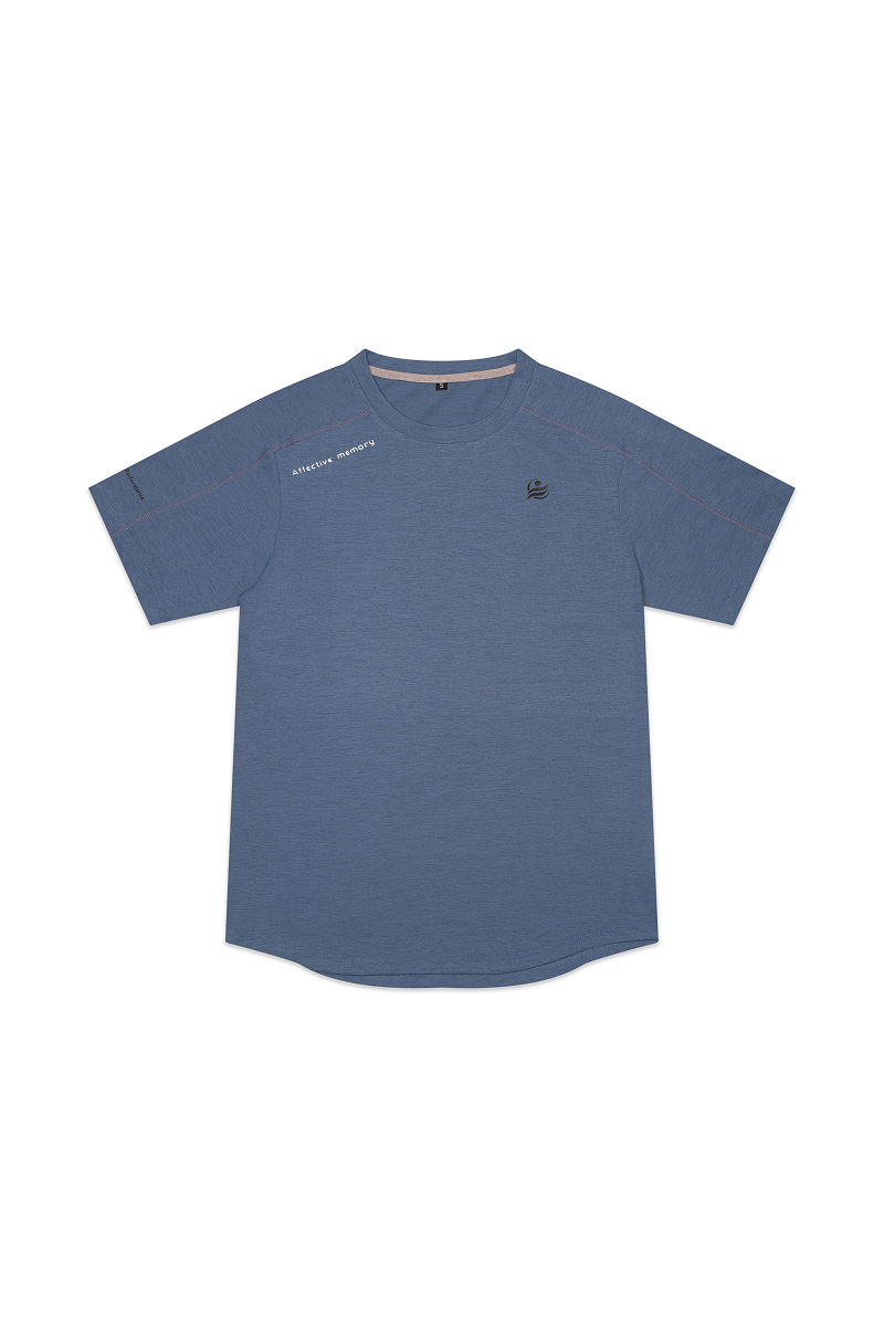 FTL Quick Dry T-Shirt - Gray Blue