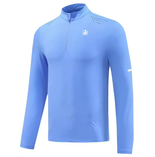 Men’s Quick Dry Quarter-Zip - Blue