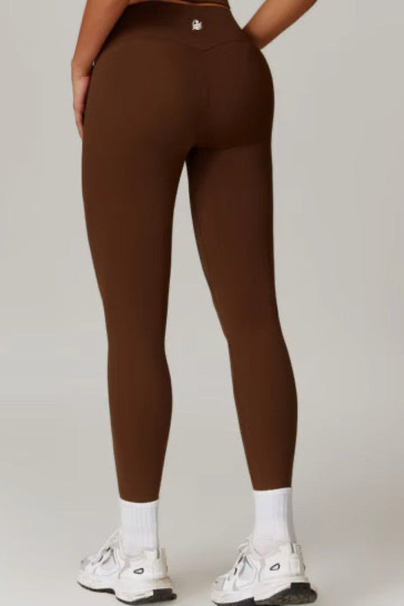 FTL Long Sleeve Yoga Set - Brown