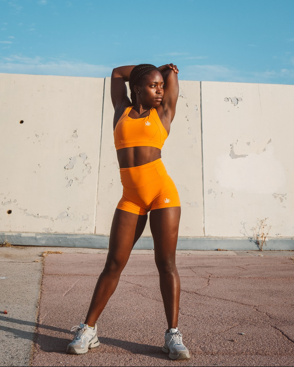 Seamless Studio Flow Set - Orange