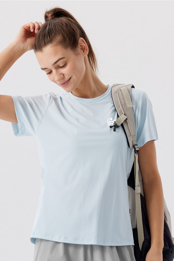 Women’s Feel Good T-shirt - Light Blue