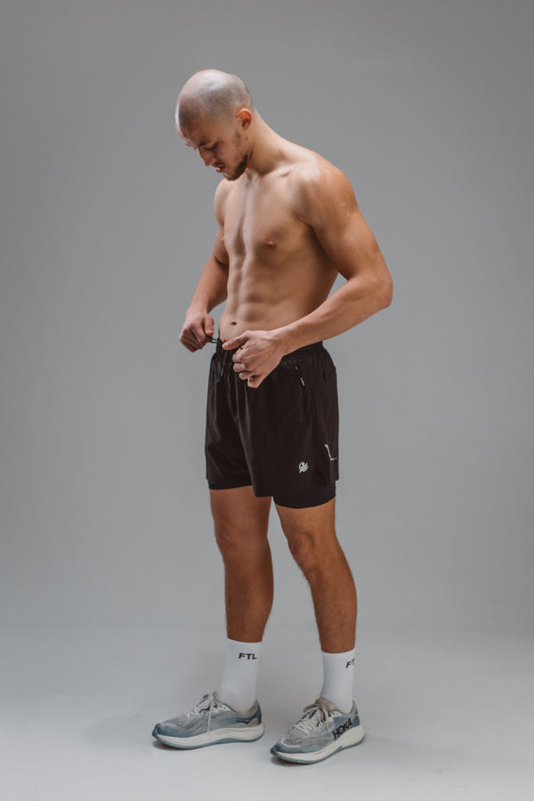 Dual Force Shorts - Black