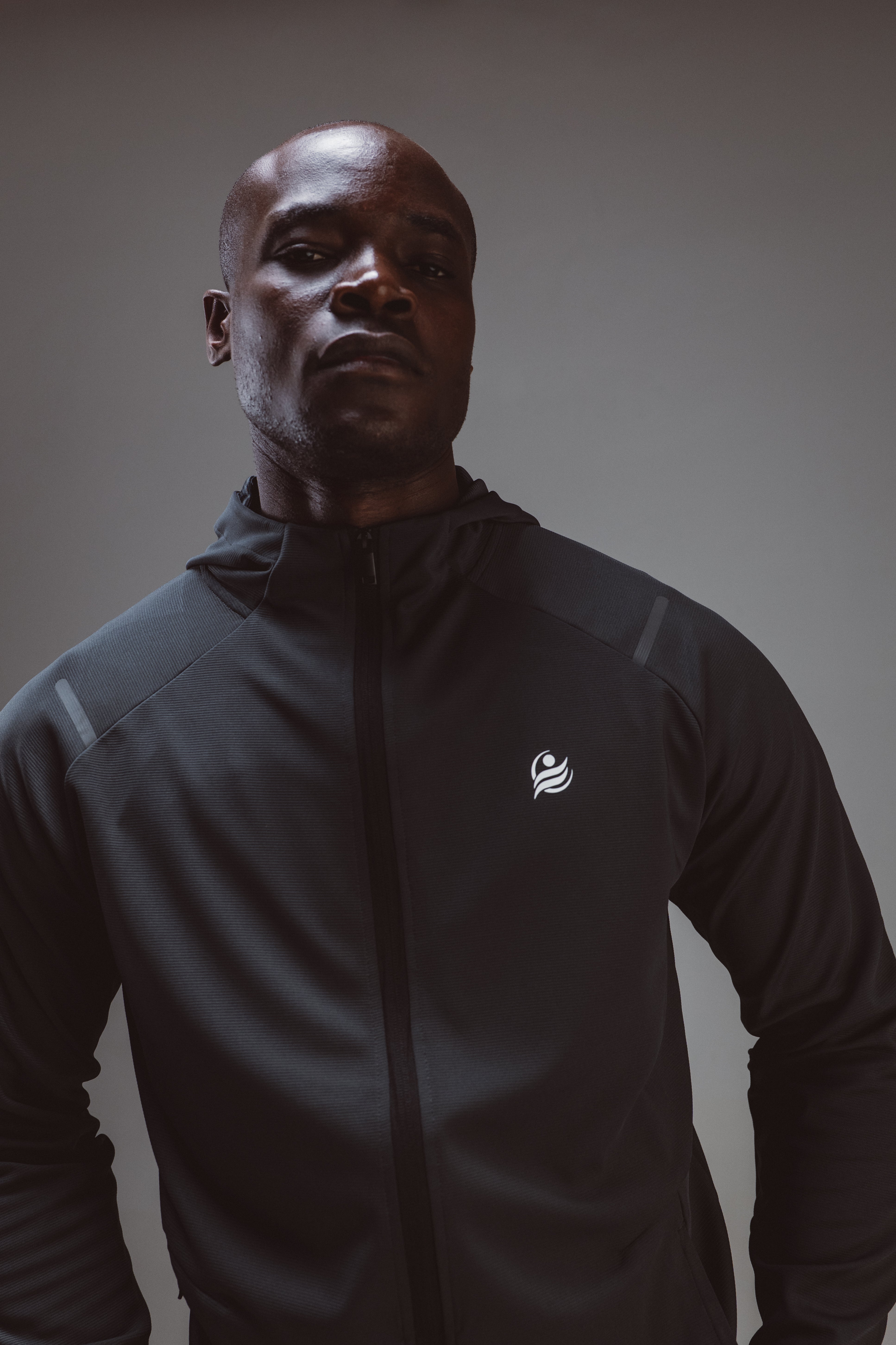 Men’s 2 piece Elite Tracksuit - Gray Blue