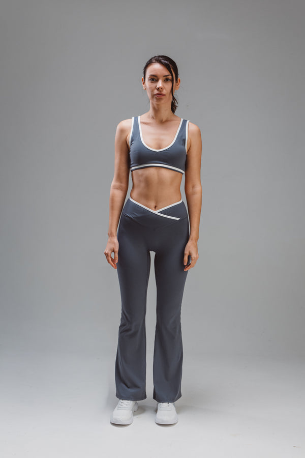Women's Ignite Pants Set - Gray Blue