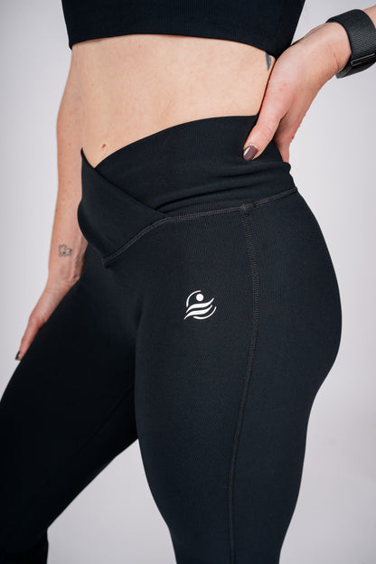 Women’s Athletic Yoga Flare Set - Black