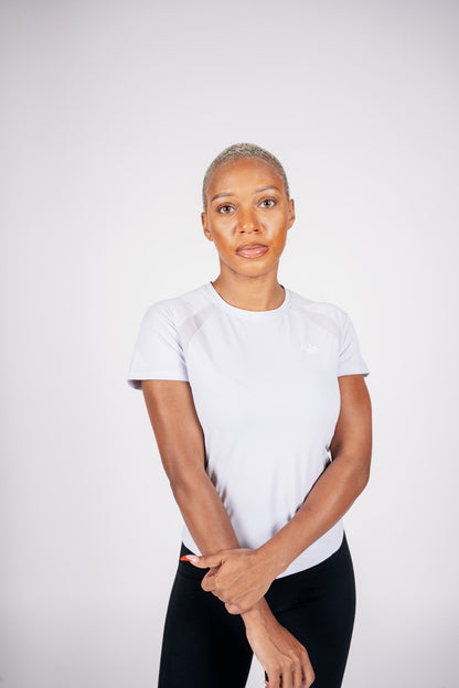 Women’s slim fit quick dry training shirt - Purple