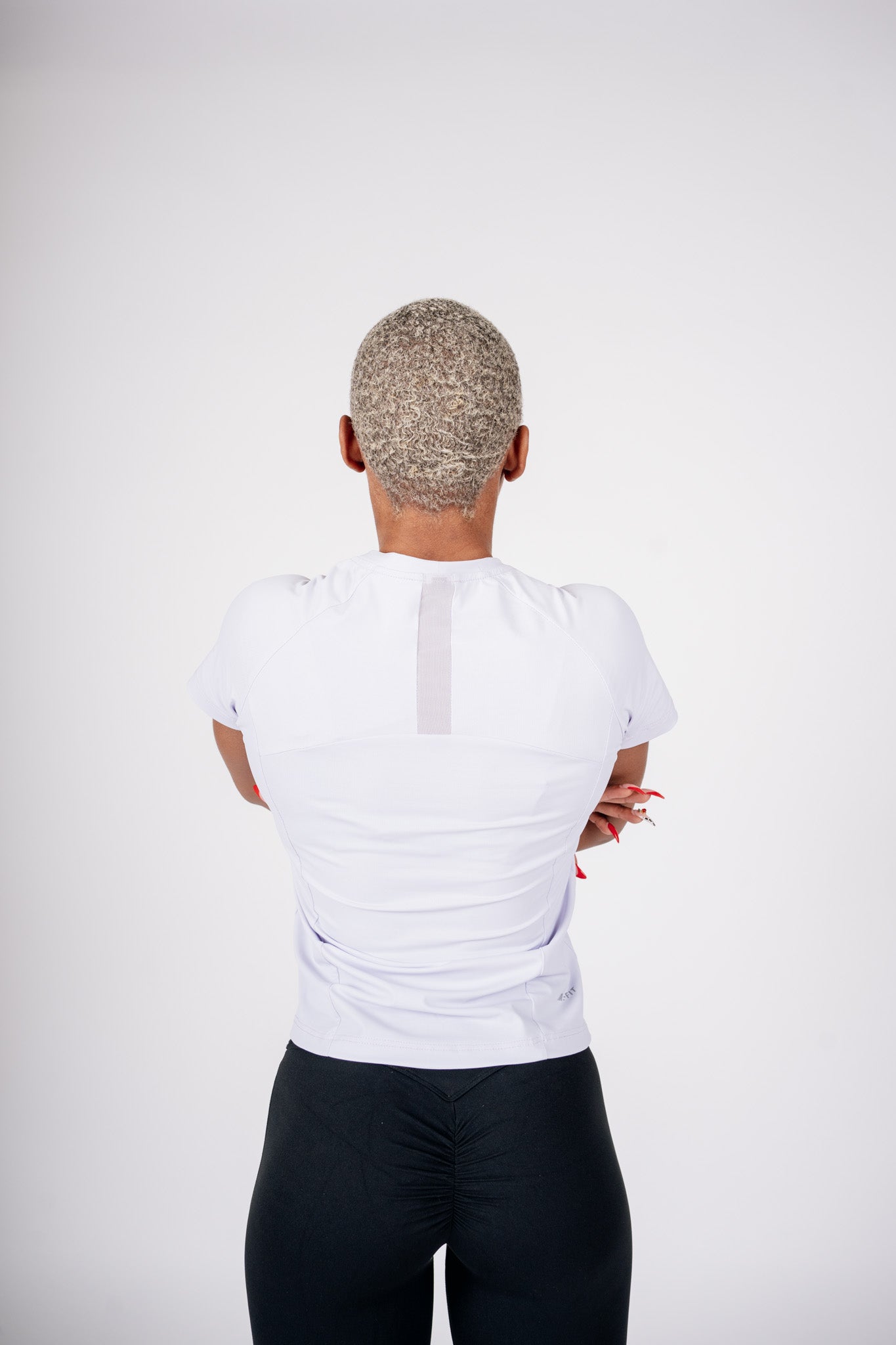 Women’s slim fit quick dry training shirt - Purple