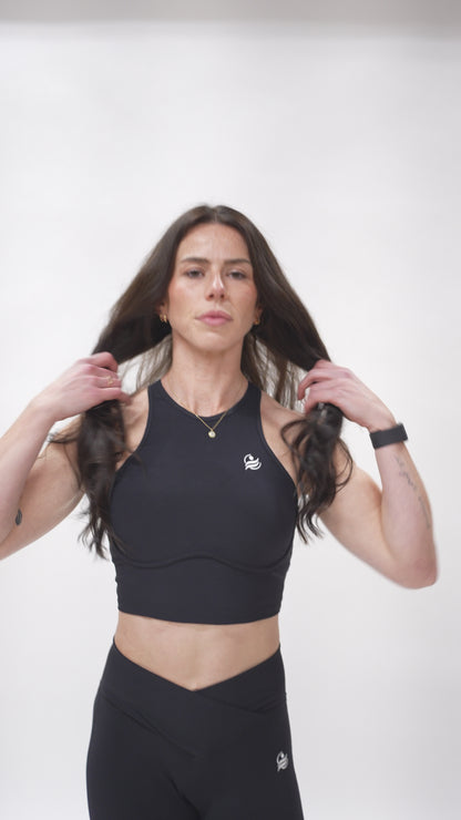 Women’s Athletic Yoga Flare Set - Black