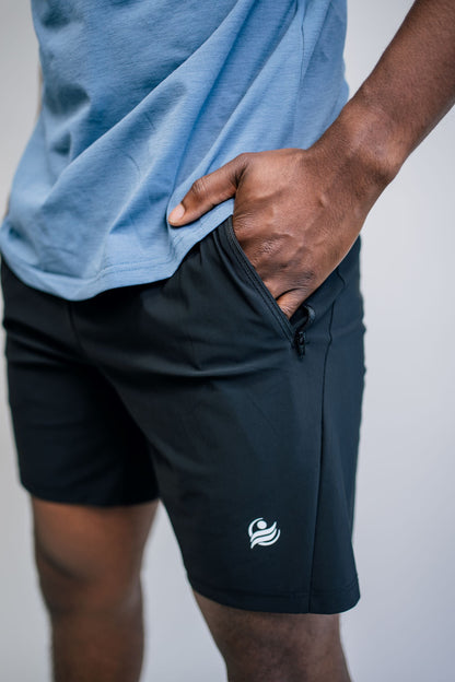 Men's Active Shorts - Black