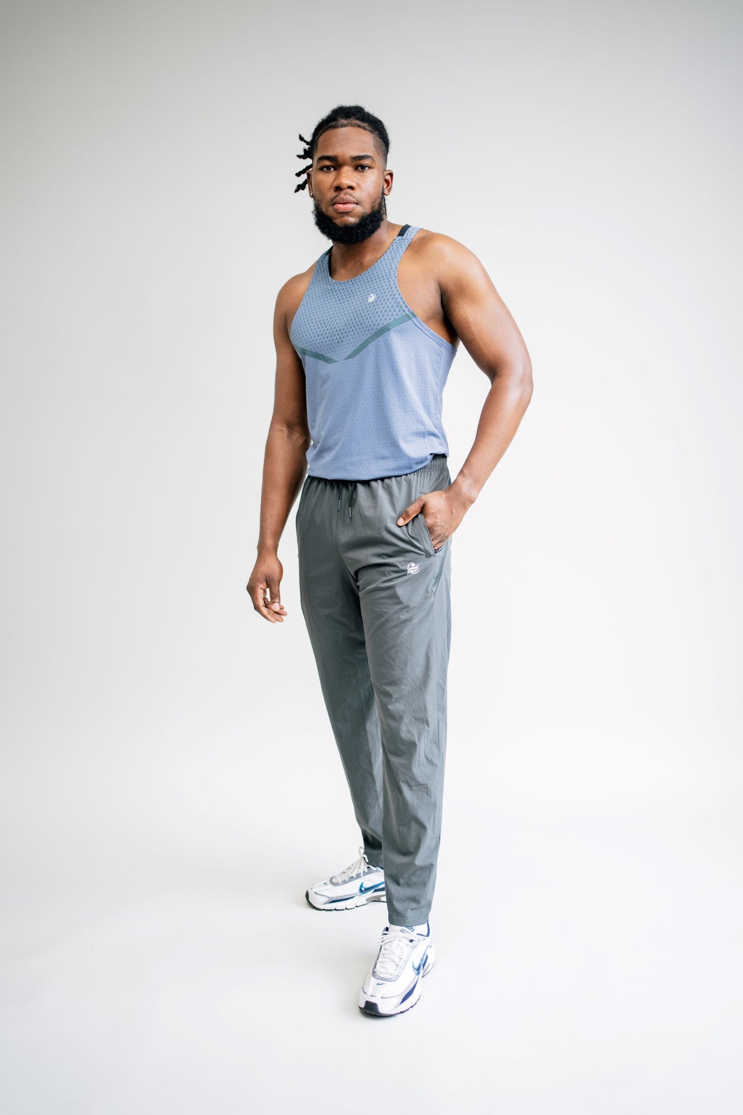 Active Wear Jogger Training Pants - Iron Gray