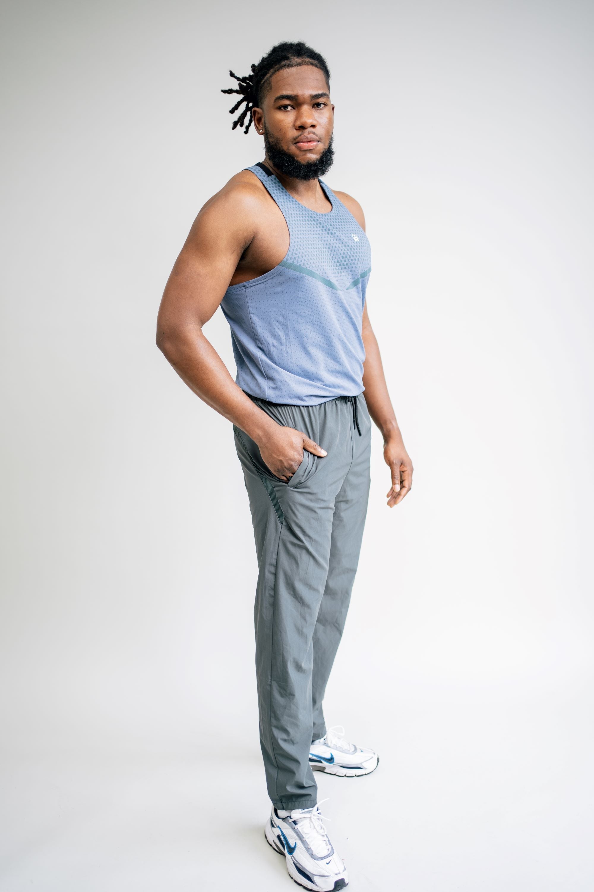 Active Wear Jogger Training Pants - Iron Gray